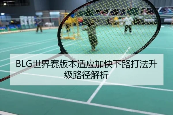 BLG世界赛版本适应加快下路打法升级路径解析